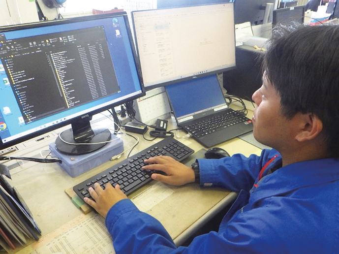 先輩からのメッセージ 写真