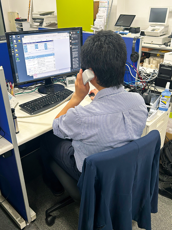 先輩からのメッセージ 写真