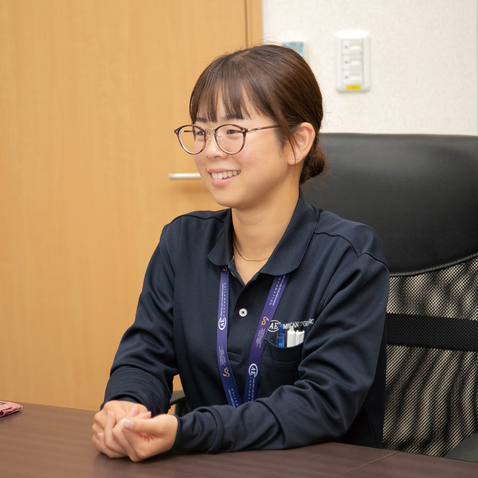 アメリカンエンジニアリング コーポレーション 岩国事務所 黒田彩加さん