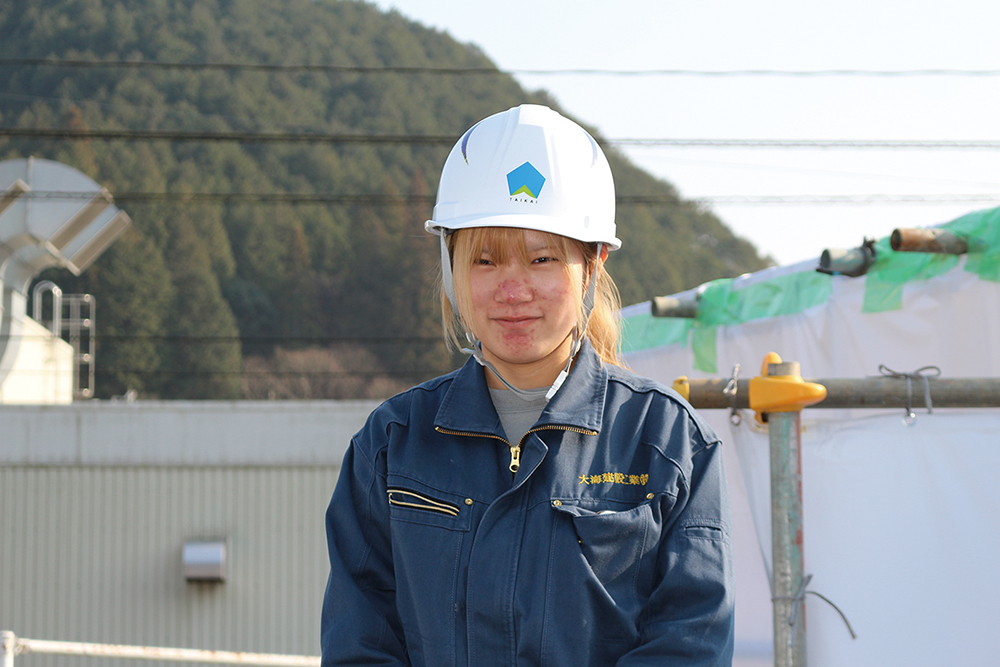 先輩からのメッセージ 写真